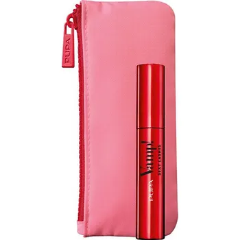 Kosmetická sada Objemová řasenka s taštičkou Vamp! Sexy Lashes (Mascara) 12 ml