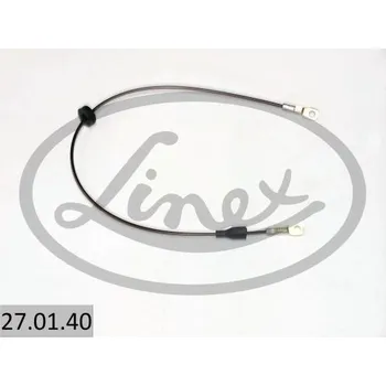 Lanko parkovací brzdy Tažné lanko, parkovací brzda LINEX 27.01.40