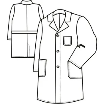 Zdravotnický plášť Plášť pánský klasik-tmavě modrý kepr, vzor 50.20, 245g/m2, 100 % Ba