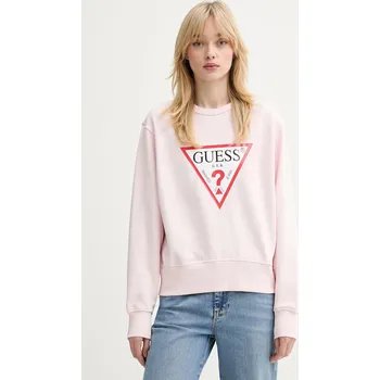 Dámská mikina Mikina Guess W2YQ16.KBA11 růžová 30A, vel. M