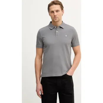 Pánské tričko Bavlněné polo tričko United Colors of Benetton 3089J3179. šedá 90X, vel. L