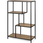 Vikio Regál kov 114x77x35 dekor dub HRL110N-F