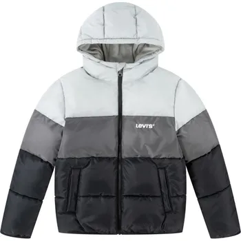 Chlapecká bunda Levi's Kids Schwarz/ Grau/ Weiß 117171 164