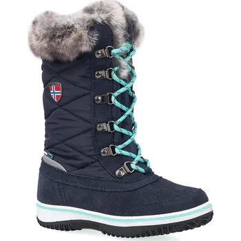 Dívčí kozačky Boty Trollkids Dunkelblau/ Mint 496354 29