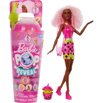 Panenka Barbie Pop Reveal bubble tea ovocné potěšení