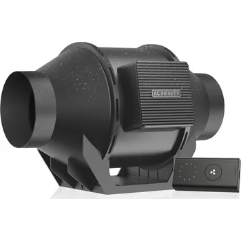 Pěstební systém AC Infinity CLOUDLINE H4, Humidity-Proof IP65 Inline Fan with Speed Controller - 100mm