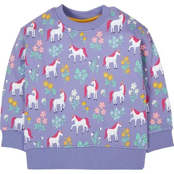 Dívčí mikina Frugi Lila 8369444 92