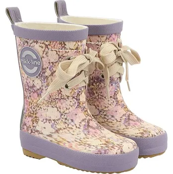 Dívčí holínky mikk-line Lila/ Creme 5972619 25