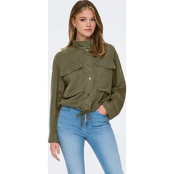Dámská vesta Bunda ONLY Khaki 4005747 XL