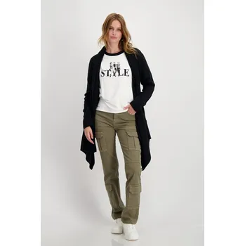 Dámský svetr monari Schwarz 1563963 38