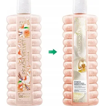 Koupelová pěna Avon Sametová Broskev 500 ml pěna do koupele