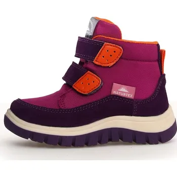 Dívčí kozačky Naturino Lila/ Orange 6997190 37