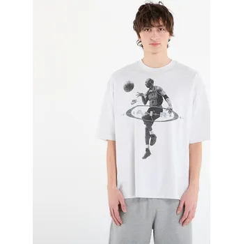 Pánské tričko Tričko Jordan Brooklyn Men's T-Shirt Birch Heather/ Black M