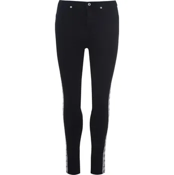 Dámské džíny Džíny Hardcore Plush Black 3264234 30 L32