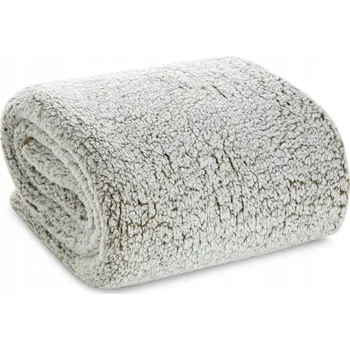 Prostěradlo Deka Eurofirany z mikrovlákna 170 cm x 210 cm béžová