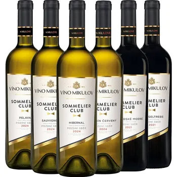 Víno Bohemia Sekt Degustační balíček vín z Víno Mikulov 0.75 l