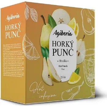 Instantní nápoj AG- Agiberia Hot punch - PEAR 20 g -