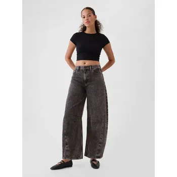 Dámské džíny Džíny pro ženy GAP Mid Rise Horseshoe 484906-00 Velikost: 30REG - standardní délka Tričko zdarma při nákupu nad 3000,-!