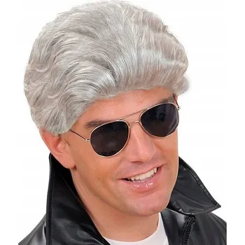 Karnevalová paruka Widmann paruka krátké vlasy světle šedá