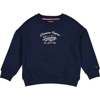 Dívčí mikina Tommy Hilfiger Dunkelblau 565528 128
