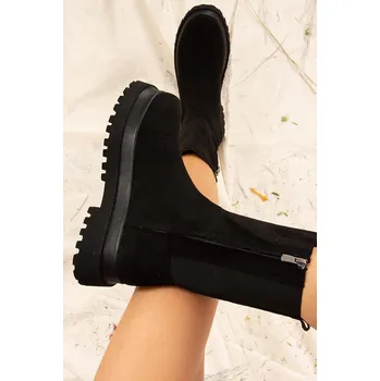 Dámské kozačky Kozačky trendyol Schwarz 831462 40