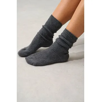 Dámské ponožky Ponožky AUTHENTIC CASHMERE Anthrazit 3828372 onesize