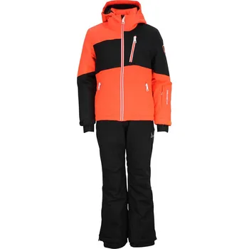 Dívčí bunda Peak Mountain Orange/ Schwarz 221281 116