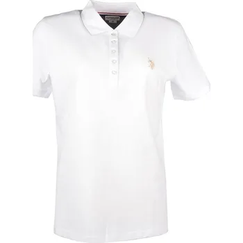 Dámské oblečení Tričko U.S. Polo Assn. Weiß 7323068 XL