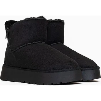 Dámské kozačky Boty ISLAND BOOT Schwarz 311746 37