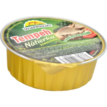 Rostlinná pomazánka Pomazánka tempeh se zeleným kořením - Sojaprodukt 100g