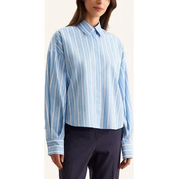 Dámská košile Košile Seidensticker Hellblau/ Weiß 7794259 36