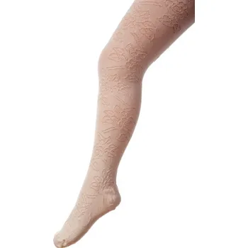 REWON 525004 Punčocháče 116-122cm VYTLAČOVANÝ vzor dívčí - Oranžové