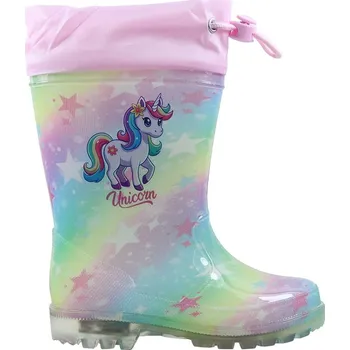 Dívčí holínky Unicorn Rosa/ Bunt 4634972 29