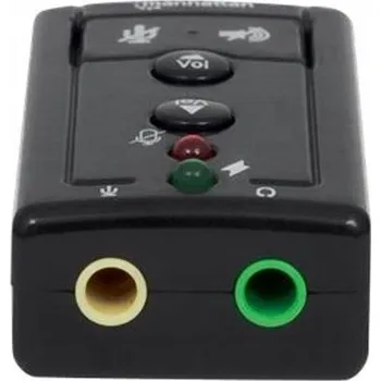 Zvuková karta Externí zvuková karta Manhattan Hi-Speed USB 3D 7.1