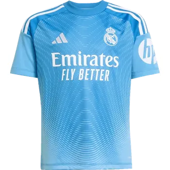 Dětský brankářský domácí dres Adidas Real Madrid 25/26 modrý