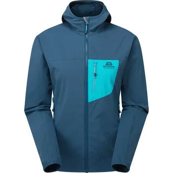 Dámská softshellová bunda VZOREK Echo Hooded Jacket Women's Majolica Blue/Topaz M