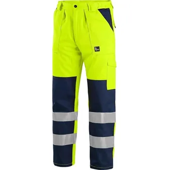 Sport Reflexní kalhoty CXS NORWICH Velikost: 62, Barva: žlutá-námořní modrá