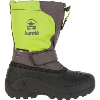 Dívčí kozačky Boty Kamik Grün/ Grau 2938251 25