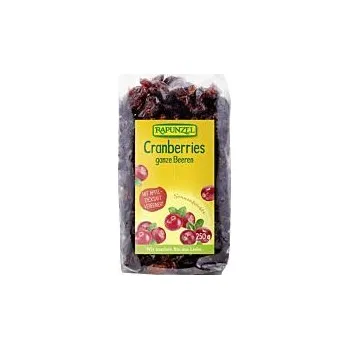 Sušená potravina Rapunzel Brusinky 250g bio BIO VEGAN Množství: 1 ks