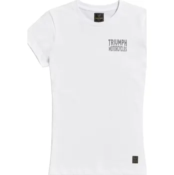 Dámské tričko Triumph Dámské Tričko Piston Rich Tee White – M