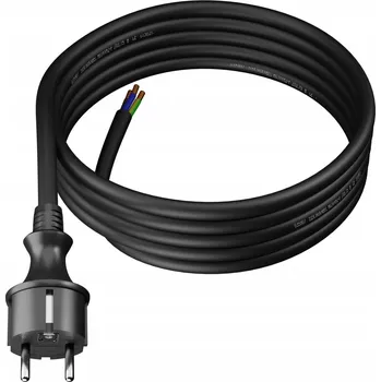 elektrický kabel Kabel s vidlicí PP-40H se zemněním 4m H07RN-F 3x2,5 IP44