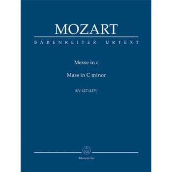 W.A. Mozart: Mass In C Minor K.427 / K.417a (noty, studijní partitura)