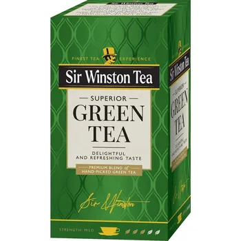 Nápoj Sir Winston Tea Superior Green Tea zelený čaj