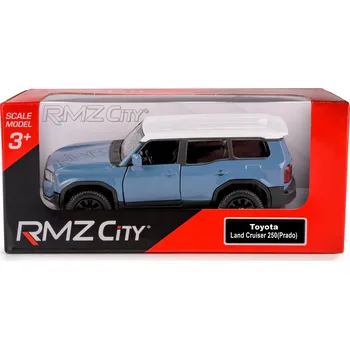 autíčko TOYOTA LAND CRUISER 250 (PRADO) 2024 MODEL KOVOVÝ RMZ 1:32/39 MODRÝ