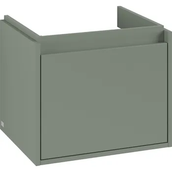 Koupelnový nábytek Villeroy & Boch Skyla skříňka 52.2x42.4x43.6 cm pod umyvadlo závěsná zelená C78300AF