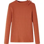 VidaXL dětská blůzka s dlouhým rukávem bavlna vícebarevná velikost 128