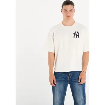 Pánské tričko Tričko New Era MLB Waffle New York Yankees UNISEX Off White S
