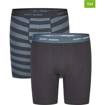 Boxerky Boxerky Happy Shorts Blau/ Schwarz 1677043 L