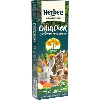 Krmivo pro hlodavce HERBEE pamlsky k hlodání 0,115 kg křeček, králík, myš
