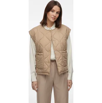 Dámská vesta Vesta Vila Beige 4442321 42
